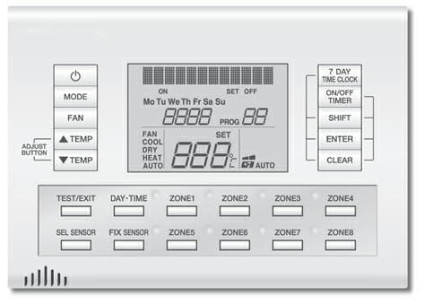 Ducted Systems Controls BRC24Z8B