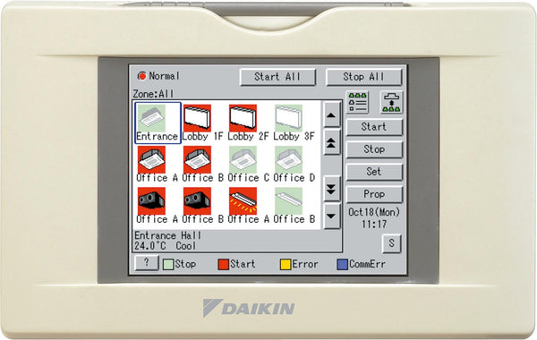Ducted Systems Central Controls DCS601C51