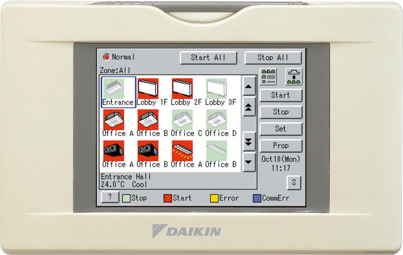 Ducted Systems Central Controls DCS601C51